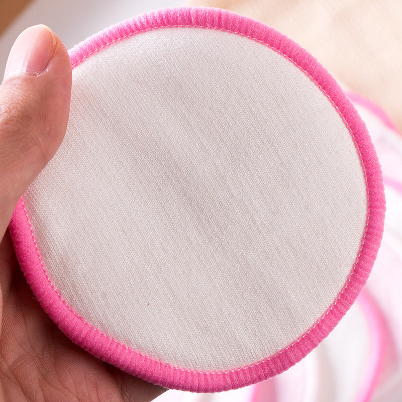 Bamboo fiber makeup remover pad