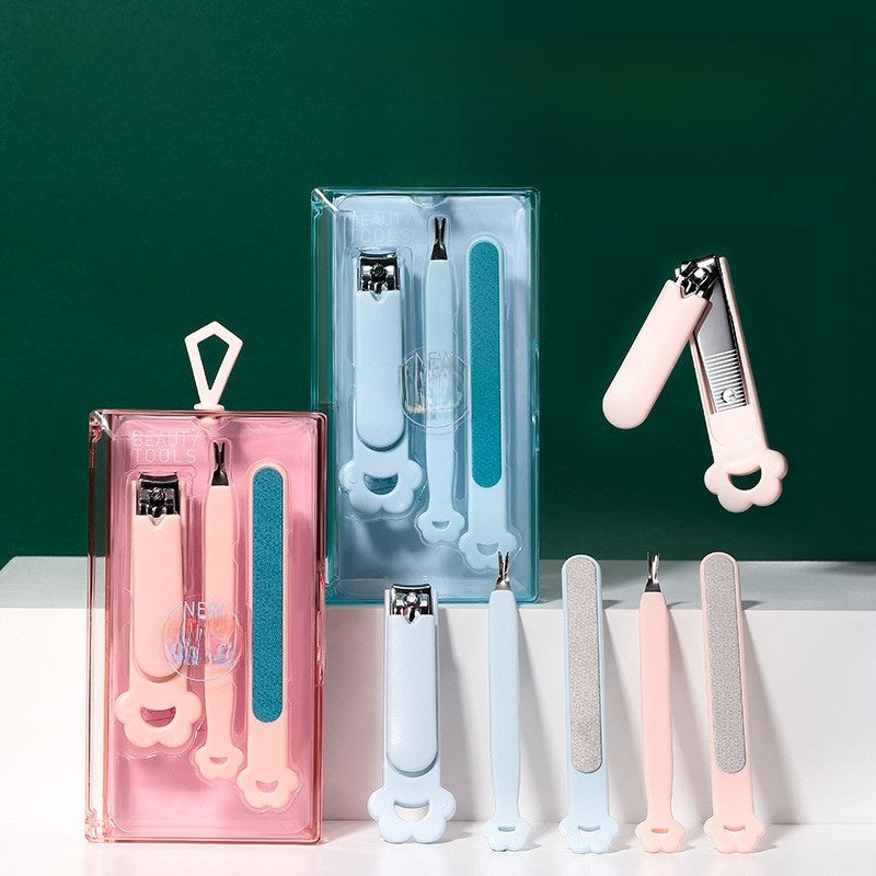 3-Piece Manicure Set with Nail Clippers and File