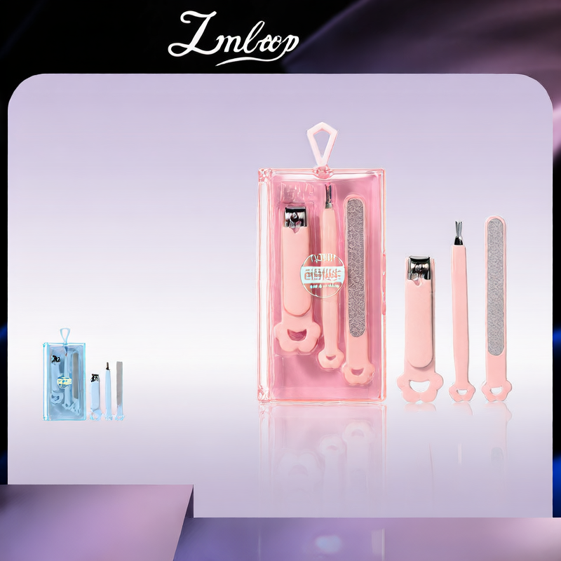 3-Piece Manicure Set with Nail Clippers and File