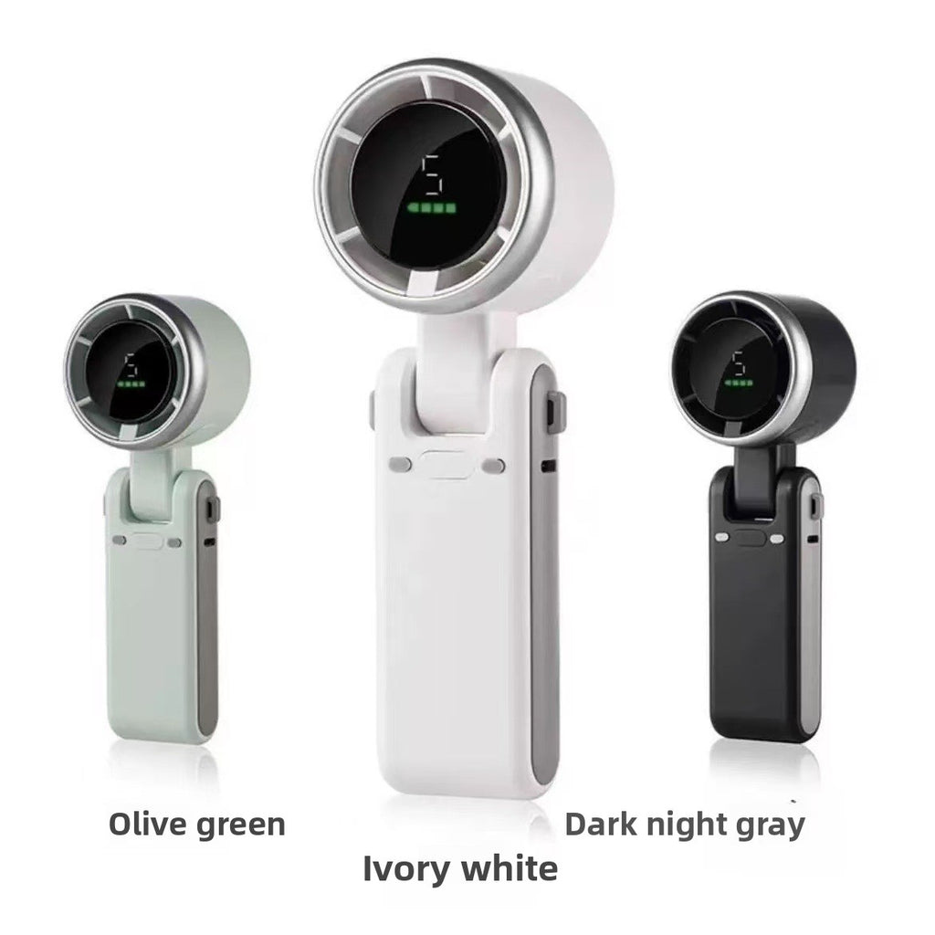 Portable Neck Hanging Foldable Fan