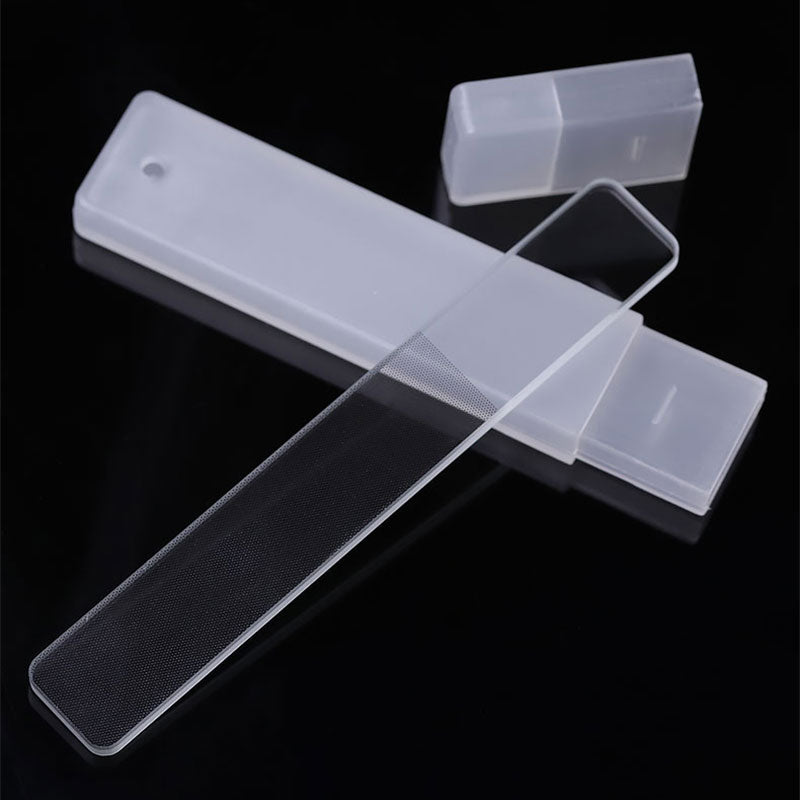 Portable Nano Glass Nail File Polishing Tool Set