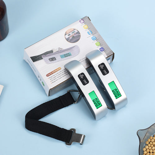 Digital Luggage Scale — Portable 50kg Travel Weighing Hook
