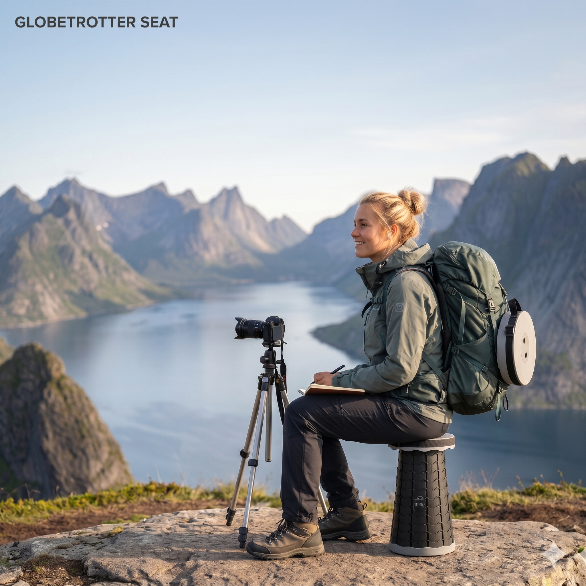 Foldable Travel Stool — Your Solo Adventure Seat