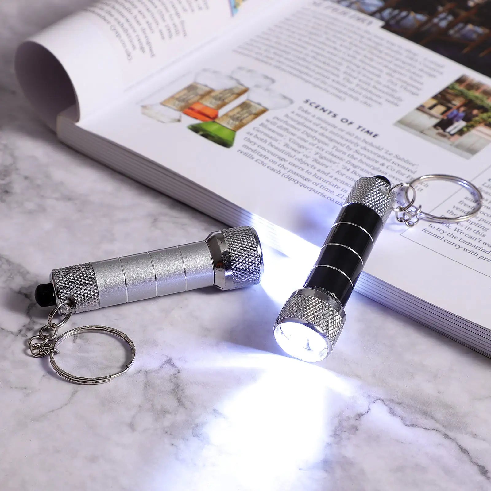 Aluminum Mini Keychain Light Flashlight