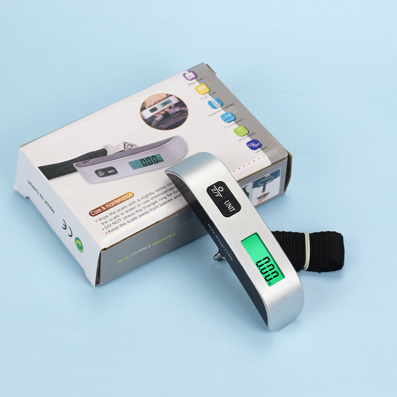 Portable Digital Hanging Scale 50kg Luggage Hook Weighing