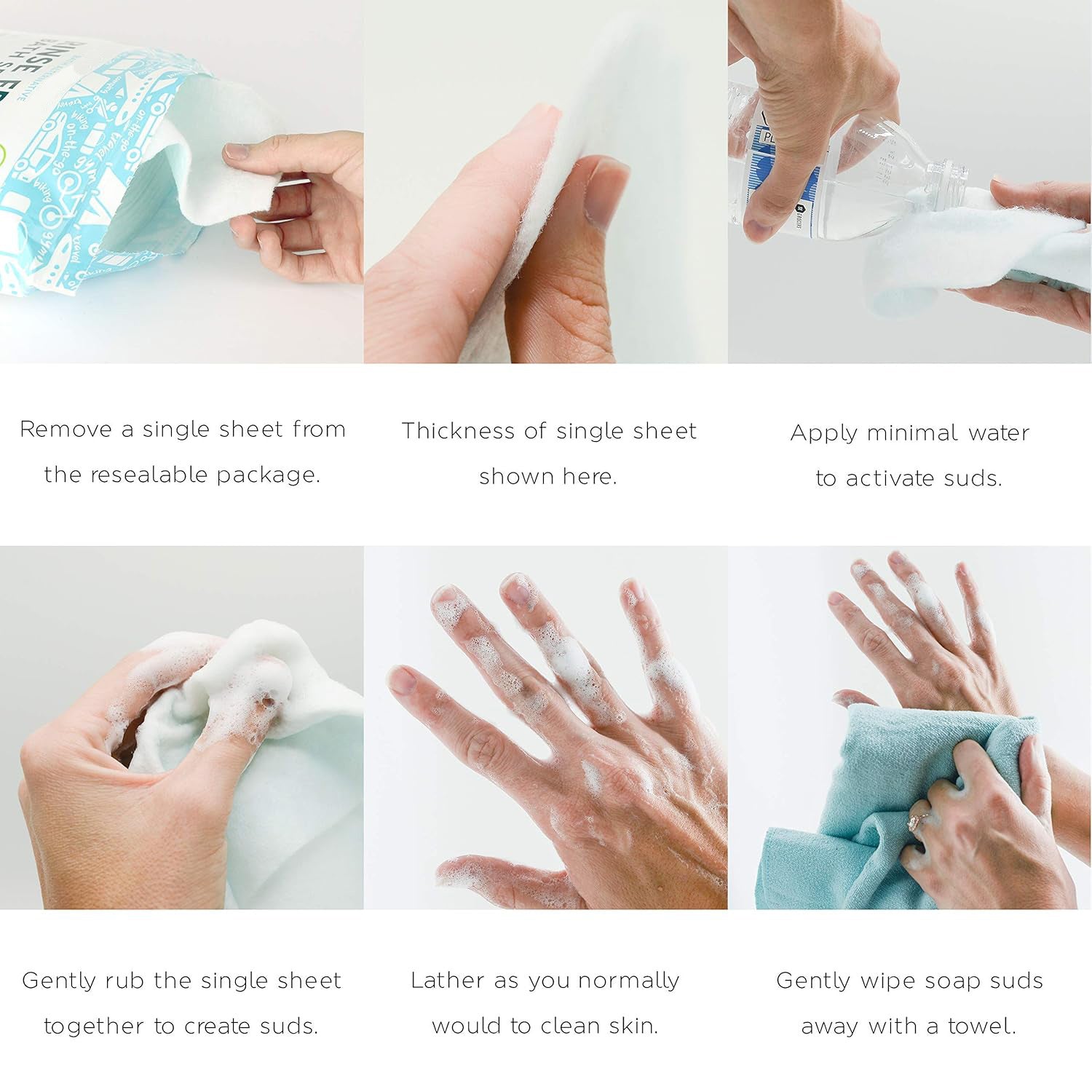 Bath wipes